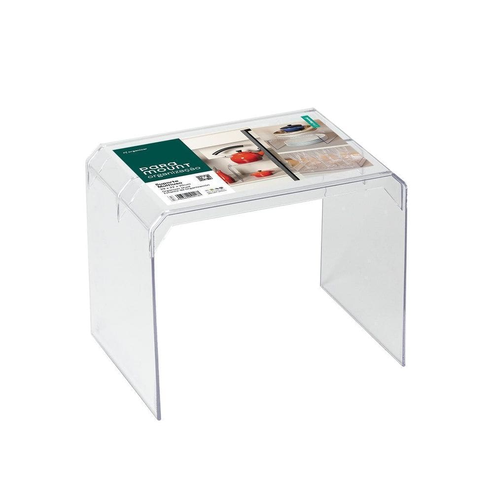 Suporte Organizador Prateleira Armario Em Acrilico 2922Cm