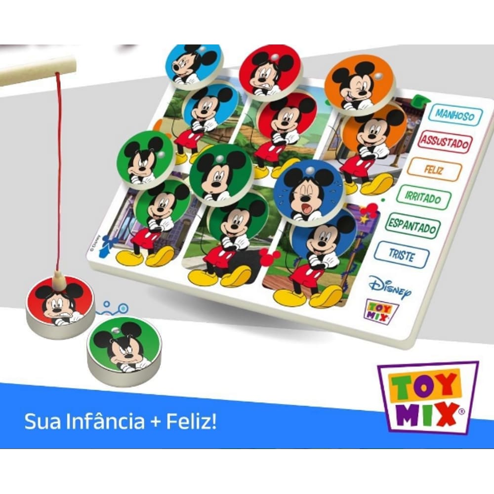 Pescaria Emoções Mickey - Toy Mix