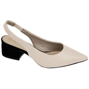 Sapato Feminino Bebecê Bico Fino Aberto Atrás T3628-092