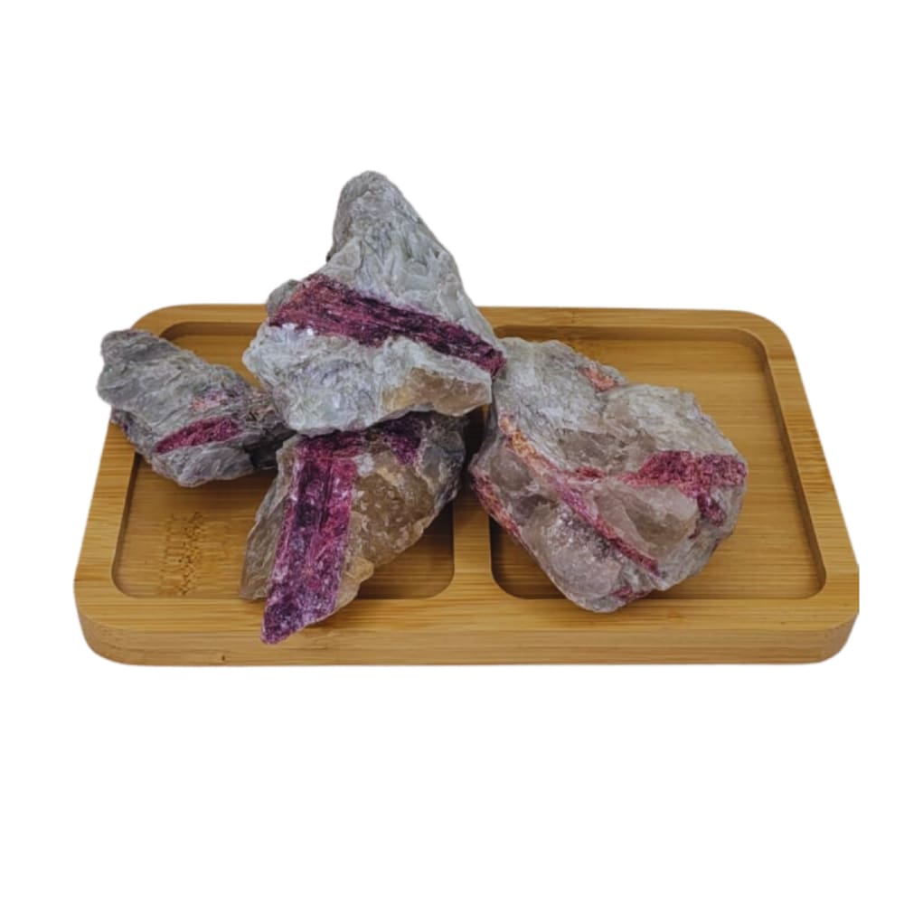 Turmalina Rosa Pedra Bruta 500g Semi Preciosa Pedra do Amor