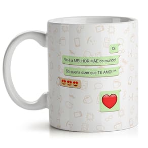 Caneca Zap Zap Melhor Mãe Do Mundo