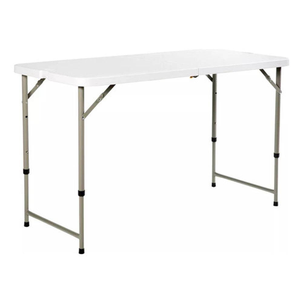 Mesa Dobrável Maleta Portátil Praia E Camping - 120x60x74cm