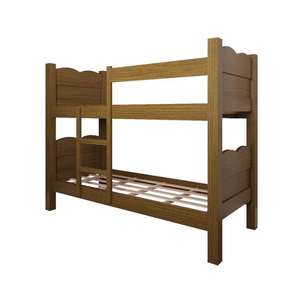 Cama Quarto Beliche Madri com Colchão