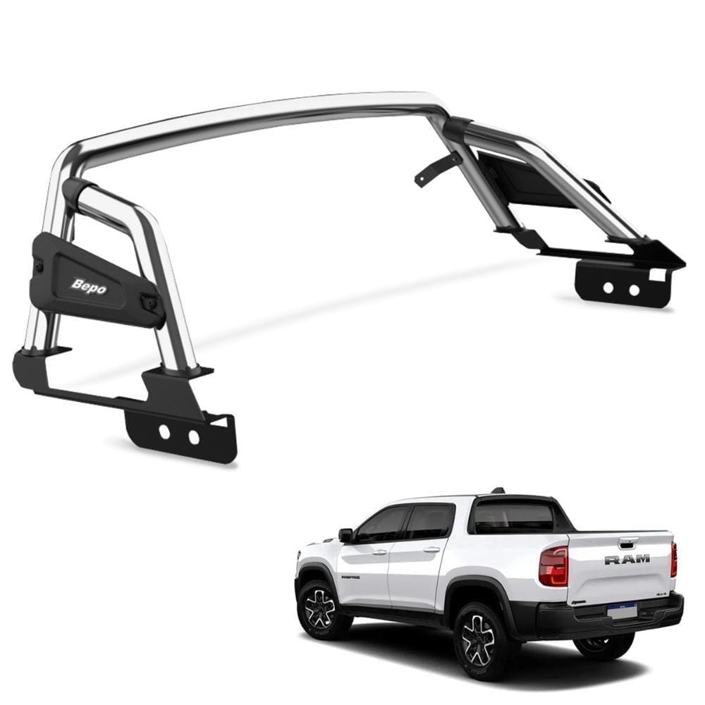 Santo Antonio 2 Polegadas Rampage 2023 2024 Cromado Bepo