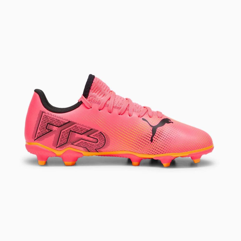 Chuteira Campo Puma Future 7Play FG/AG/JR Juvenil Sunset Glow