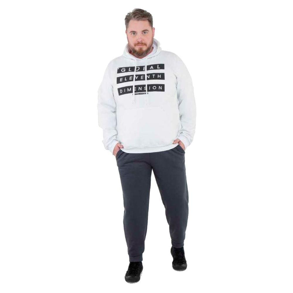 Calça Moletom Plus Size Básica