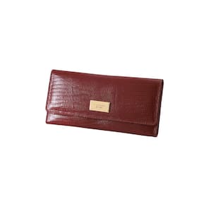 Carteira Feminina Grande Couro Mariart 270 Vermelho