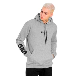 Moletom Masculino Fechado Canguru Capuz Overcore