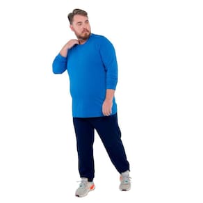 Calça Moletom Plus Size Básica