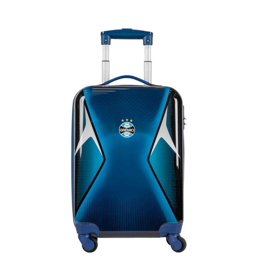 Mala De Viagem Bordo Com Rodas 360 Pc Gremio - Azul Escuro