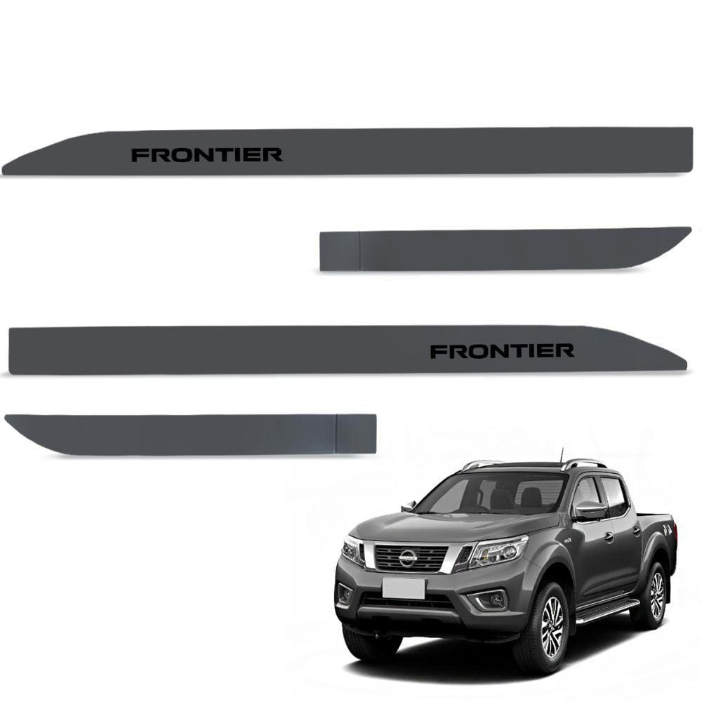 Jogo de Friso Lateral Frontier 2023 2024 Cinza Grafite