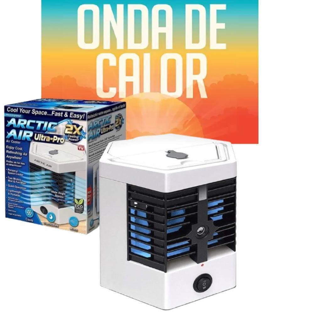Mini Ar Condiciona Portátil Climatizador Umidificador Clima