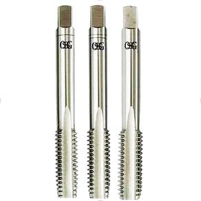 Jogo de Macho 3pçs M8 1,25mm Aço Rápido HSS DIN352 Osg