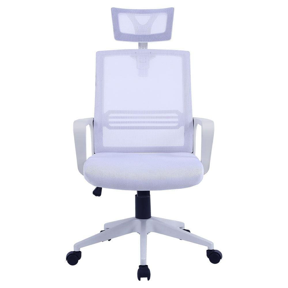 Cadeira Escritorio Diretor Ergonomica Branco(MOCH-DIRNBF/WH)