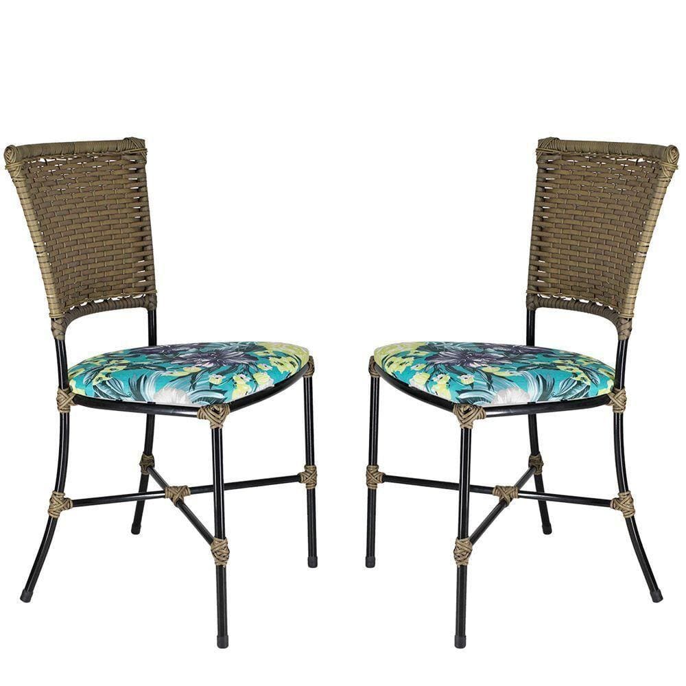 2 Cadeiras Gramado Pequi Sala De Jantar Em Fibra Sintética