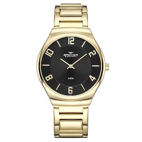 Relógio Backer Feminino Ref: 6323145M Pr Casual Dourado