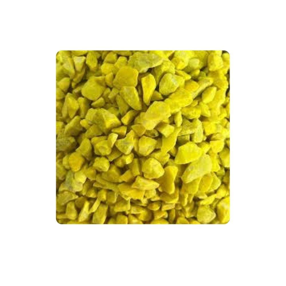 Pedra Decorativa Amarelo Fluor 950gr Nautilus 441