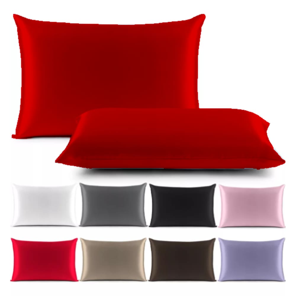 Kit 20 Fronhas de Cetim Alto Brilho 65 x 50cm Toque de Seda