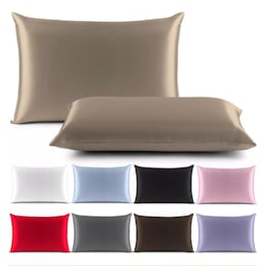 Kit 20 Fronhas de Cetim Alto Brilho 65 x 50cm Toque de Seda