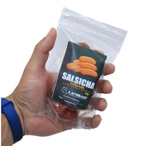 Massa Pesca Salsicha Com Ferromonio Pesqueiro 100Gr Lambari