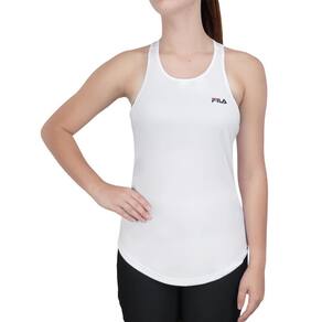 Regata Fila Basic Sports Polygin Branca Marinho e Vermelho