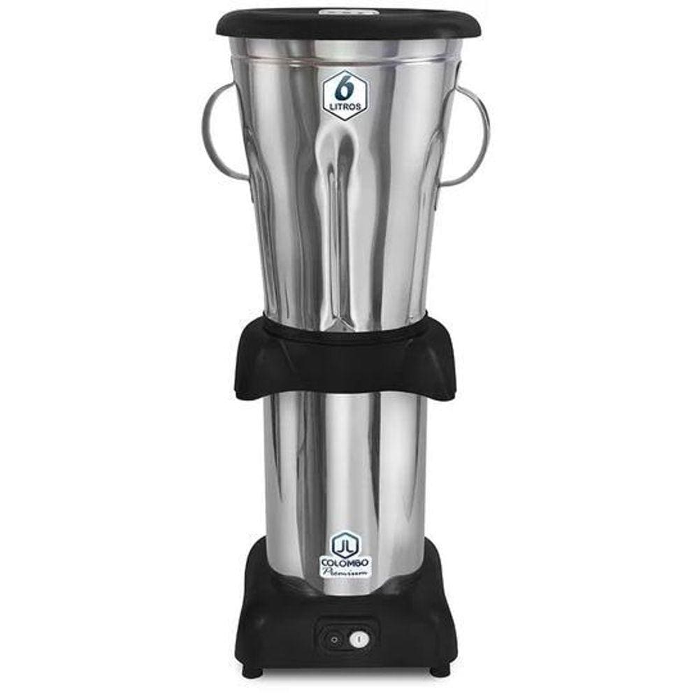 Liquidificador Industrial Colombo Br 6L Aço Inoxidável