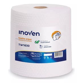Wiper Pano Multiuso Lavável Reutilizável 150 Toalhas Inoven