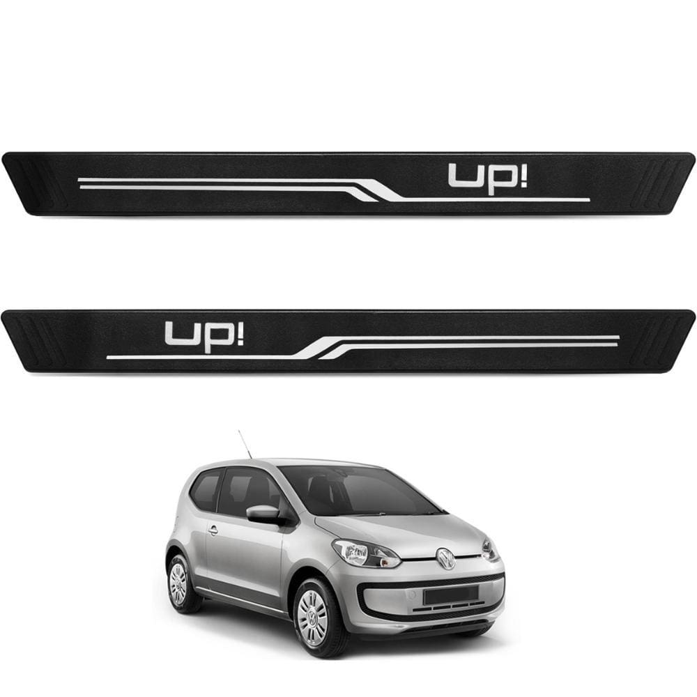 Jogo de Soleira Up 2014 a 2021 Texturizado 2 Peças Preto