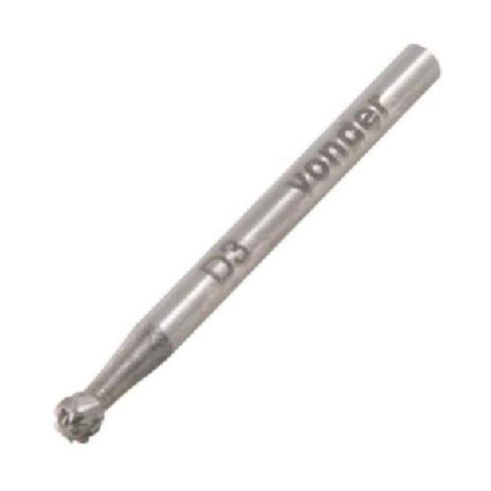 Lima Rotativa Esferica 4Mm Haste 3Mm Ld004 Vonder