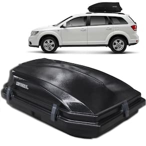 Maleiro Bau De Teto Motobul Bagageiro 270L Preto Universal