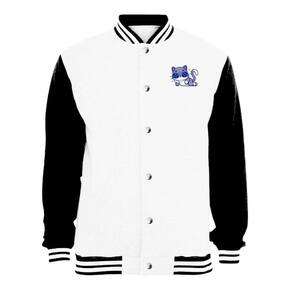 Jaqueta Colegial Moletom Masculina Feminina Gato sem Bolso