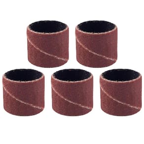 Kit 5 Tubos De Lixa 12.7Mm 1/2 Grão 240 Para Micro Retíficas