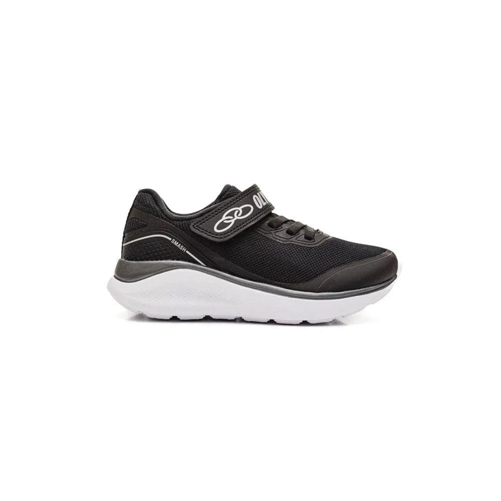 Tenis Olympikus Infantil Smash Preto Casual
