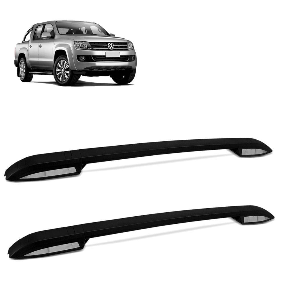 Rack de Teto Longarina Amarok 2010 a 2023 Preto Bepo Elite