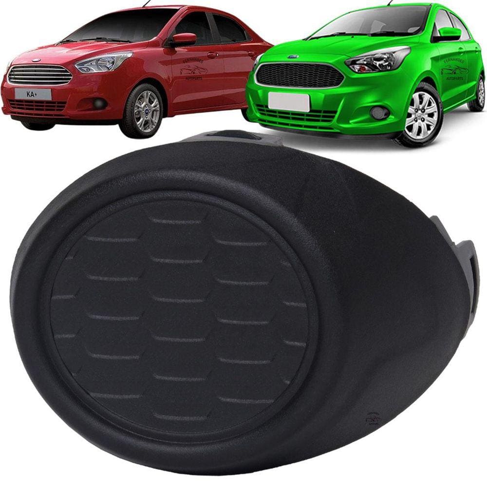 Grade Farol Milha Moldura Esquerda Ford Ka 2017 18