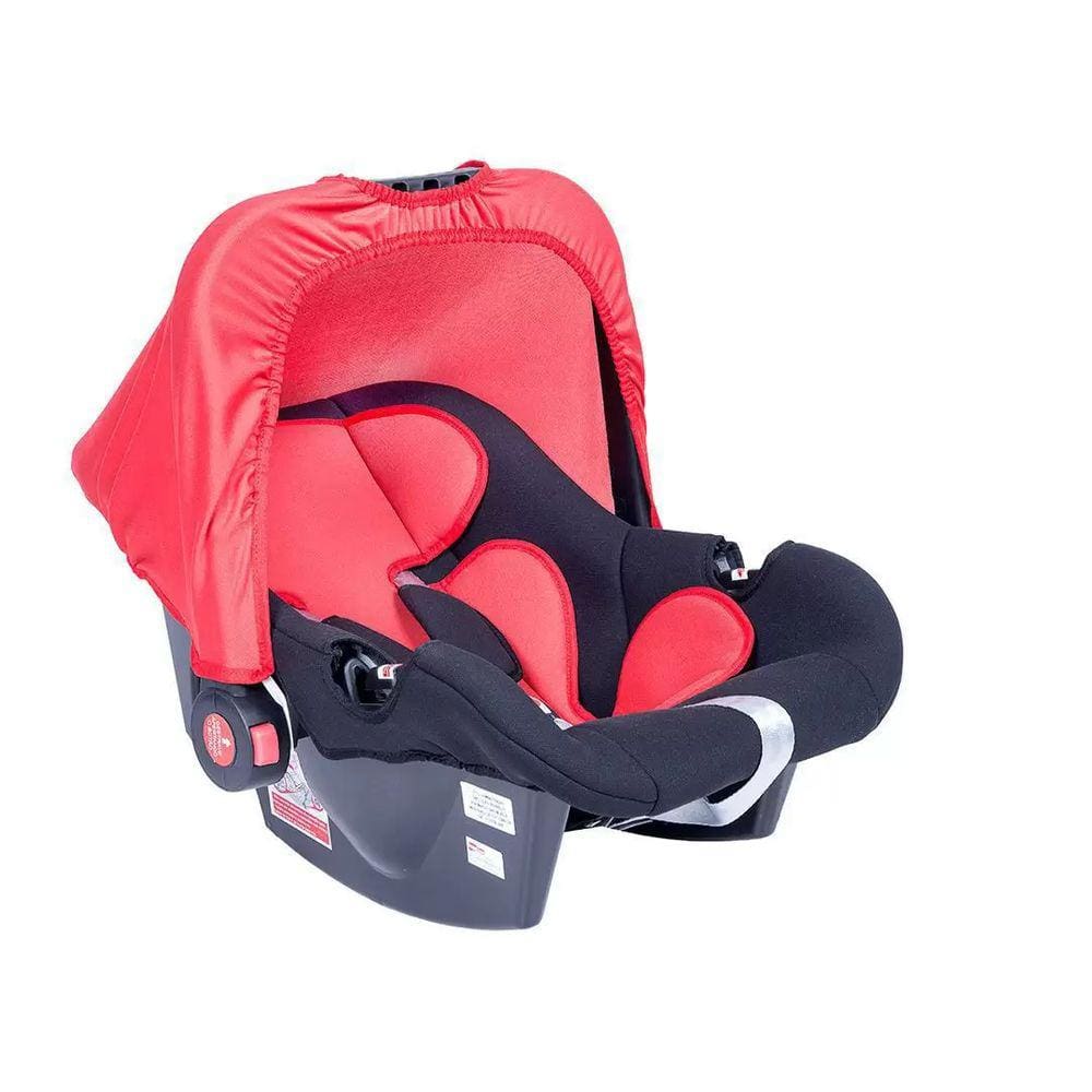 Bebê Conforto dcr  GO+ Preto e Vermelho