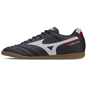 Chuteira Indoor Mizuno Morelia Club Preto/Branco