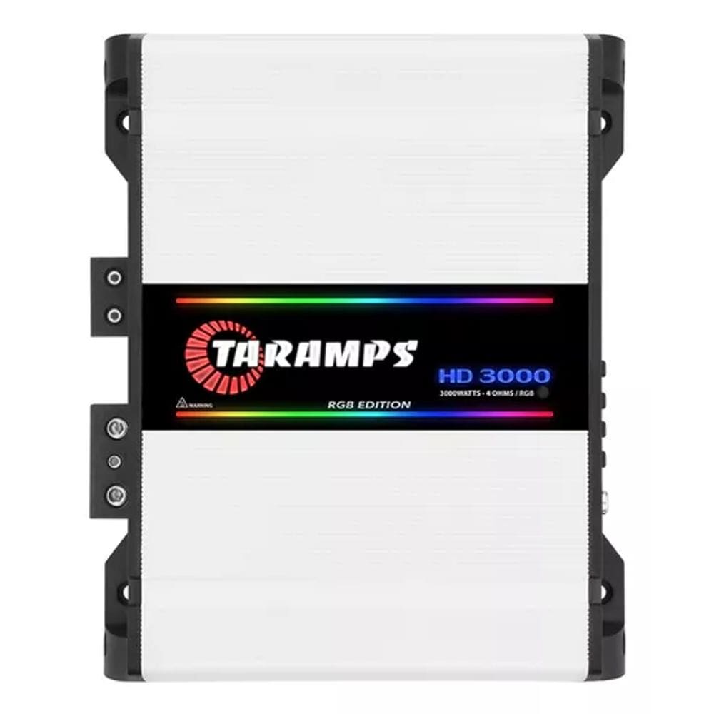 Modulo Taramps Edição Rgb Hd3000 Amplificador 4 Ohms 3000w