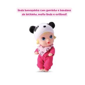 Boneca Little Dolls Soninho Faz Xixi - Divertoys Pandinha