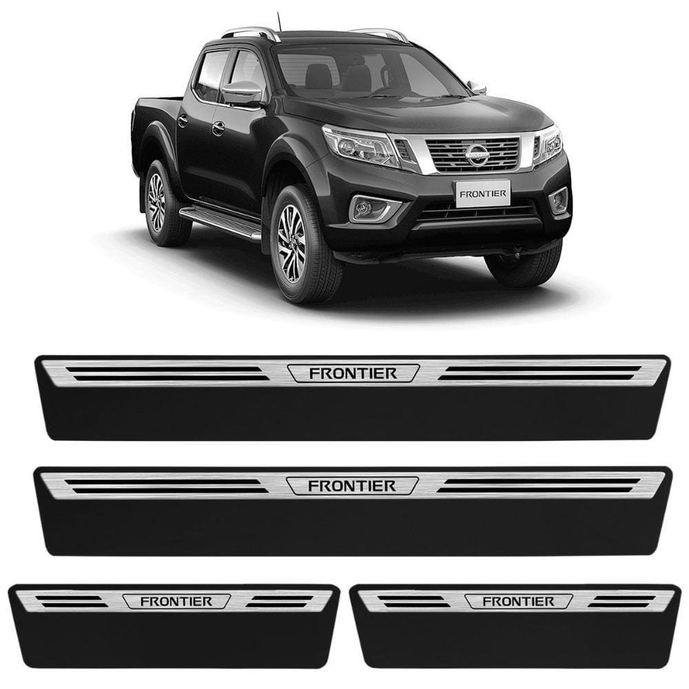 Jogo Soleira Premium Frontier 2017 a 2023 Escovada 4 Portas