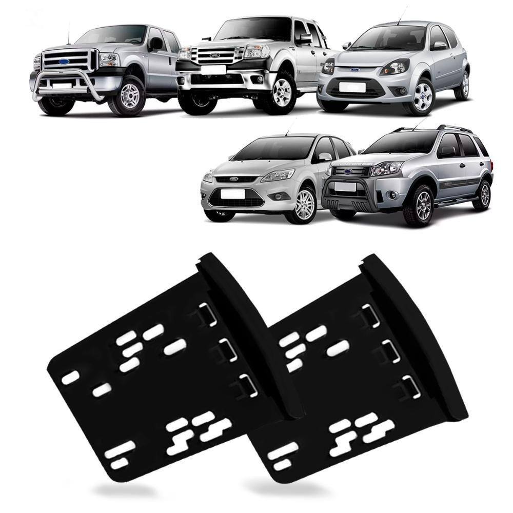 Moldura 2 Din Focus KA Ranger Ecosport F250 Padrão Japonês
