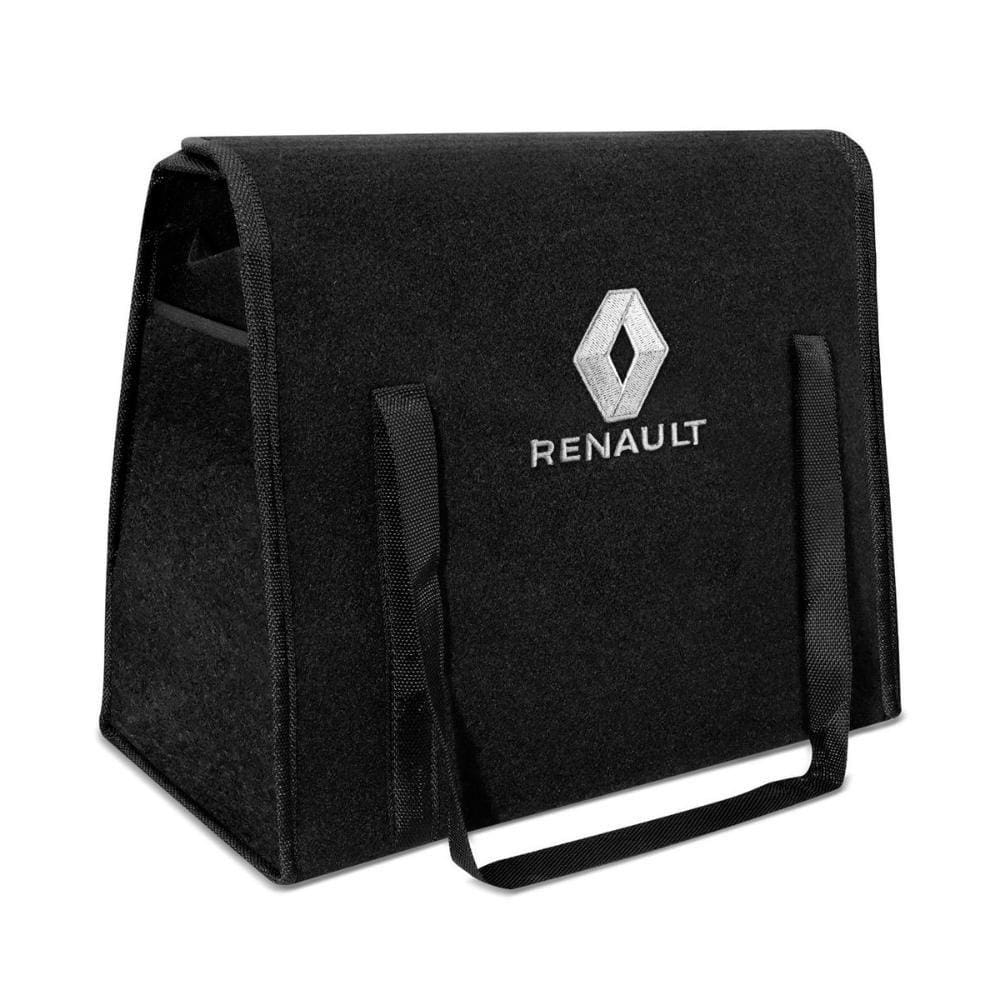 Bolsa Porta Malas Logo Renault Carpete Pto 20 Lt.s