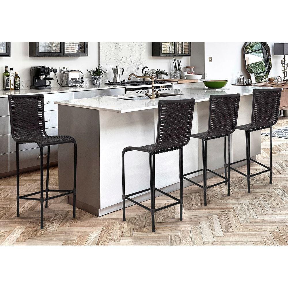 4 Banquetas Em Artesanal Diplomata