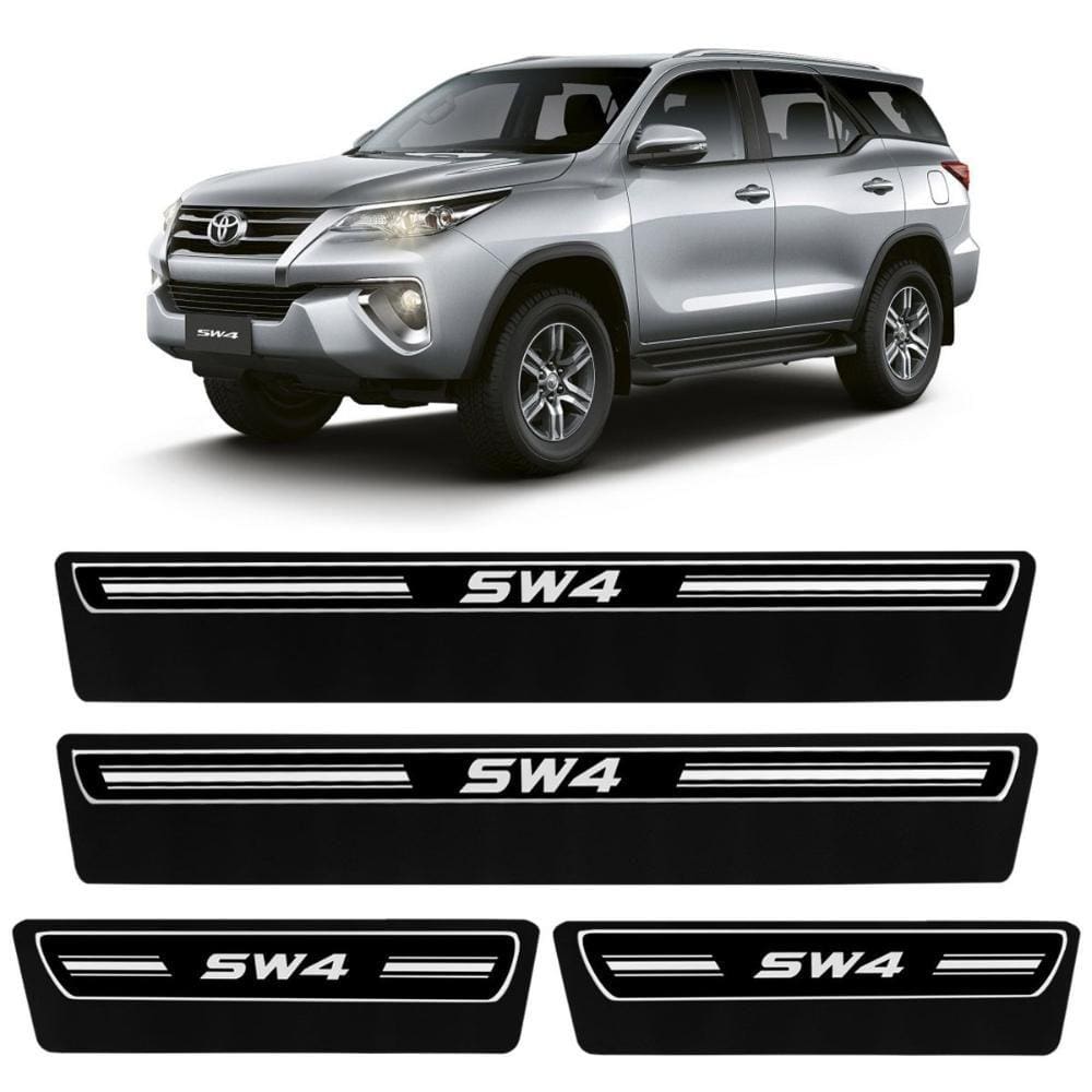 Jogo de Soleira Premium Sw4 2006 a 2018 Elegance 4 Portas