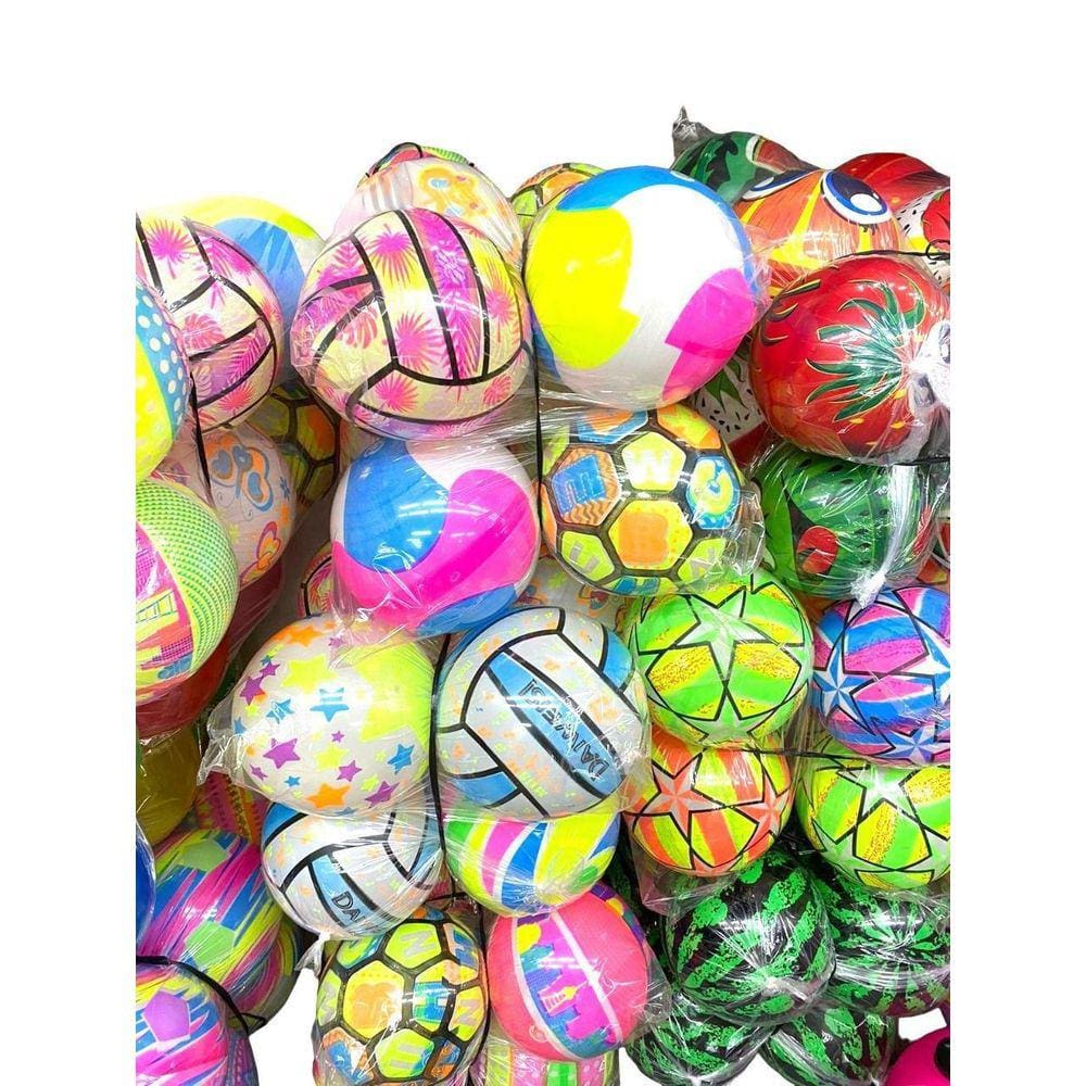 Bola Vinil Futebol 23cm - Colorida - Eventos