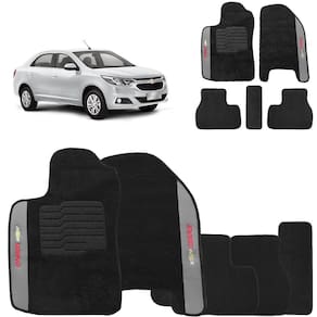 Jogo de Tapete Carpete Cobalt 2011 a 2020 Preto 5 Peças