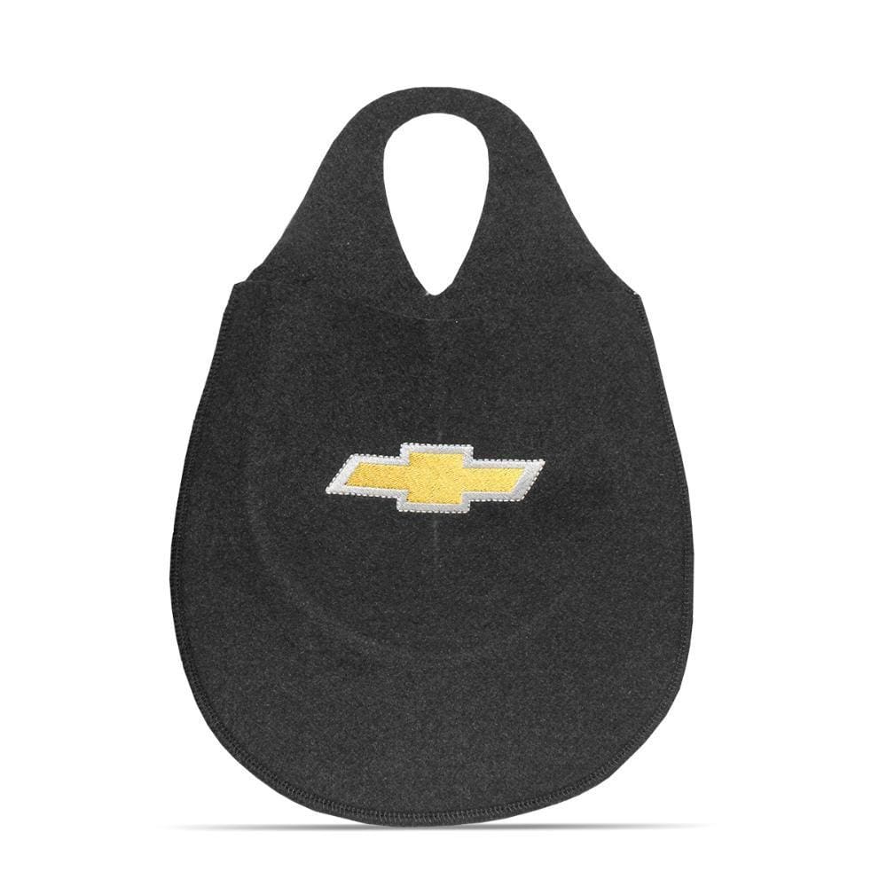 Lixeira Automotiva Cambio Universal Chevrolet Carpete Preto