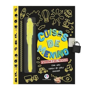 Meu Diário Mágico Coisas De Menino Proibido Para Meninas