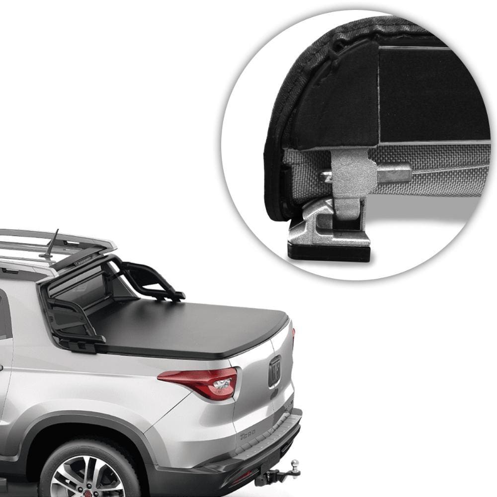 Capota Maritima Fiat Toro 2016 a 2023 Trek Alumínio Roller