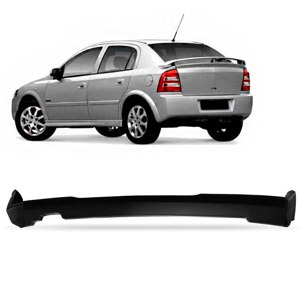 Spoiler Parachoque Tras Astra Hatch 2003 a 2011 Preto Tgpoli